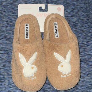 Playboy Women's Tan Slippers